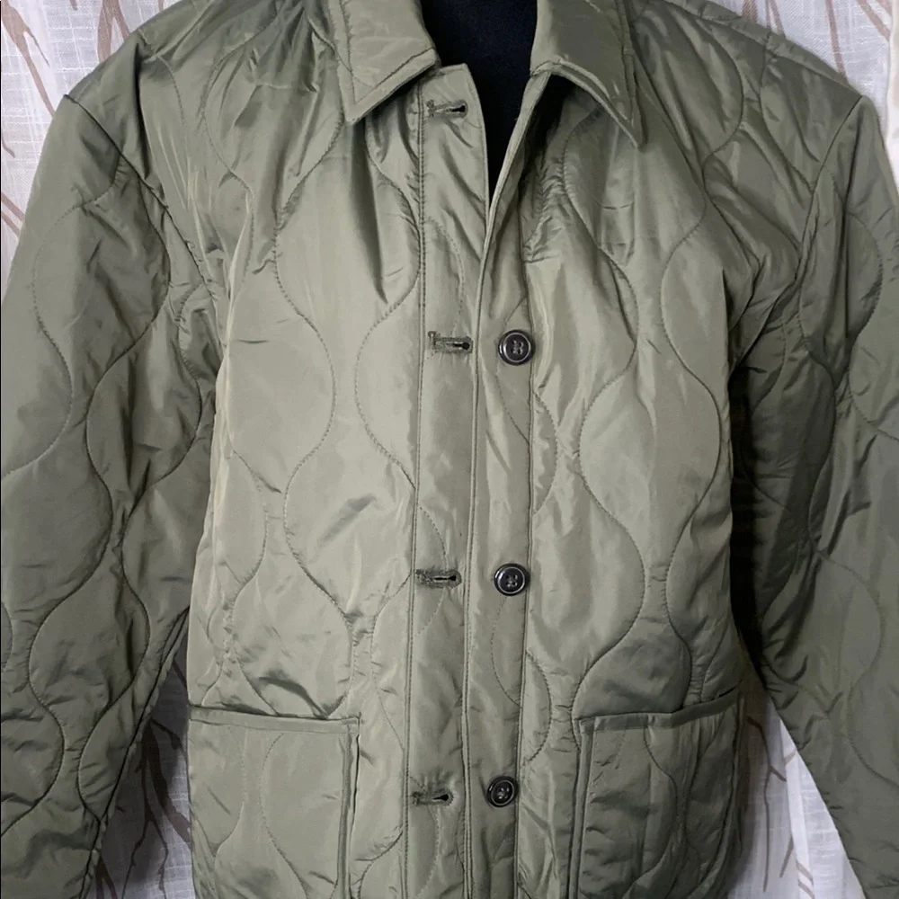 OLD NAVY KIDS BOY/GIRL Olive Quilted Jacket